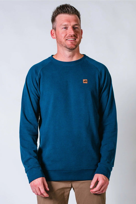 Powell Fleece Crew Navy