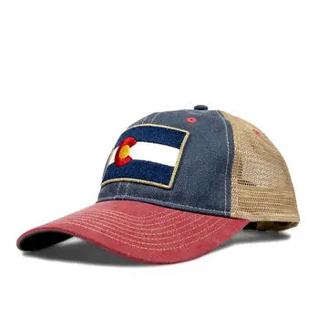 Co Flag Patch Trucker Hat