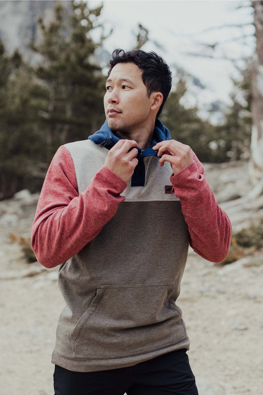 Powell Fleece Pullover Camp/Clay