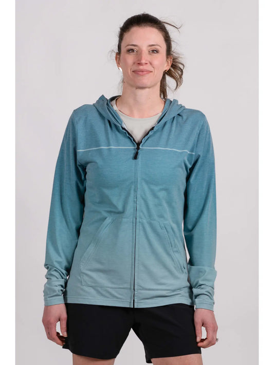 Womens Tek Hood Lone Peak Blue