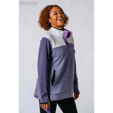 Womens Powell Fleece Purple