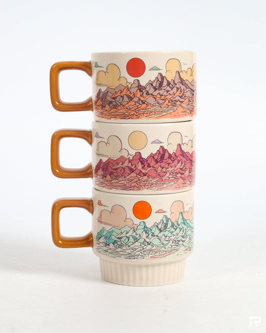 Mountain of Time Ceramic Mug