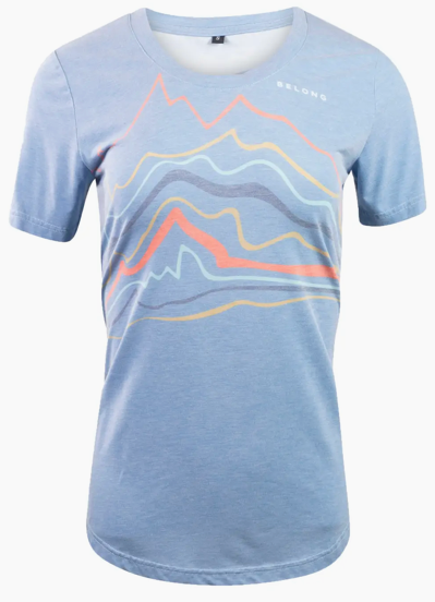 Women's Tek Tee Mountain Brush