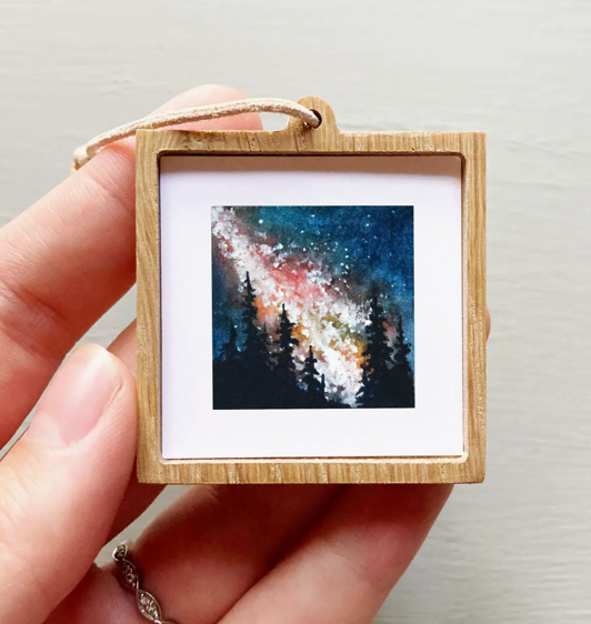 Tiny Watercolor Print