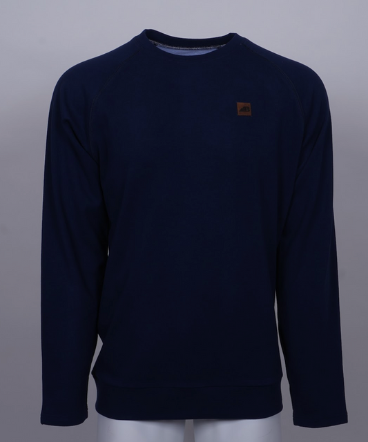 Powell Fleece Crew Navy