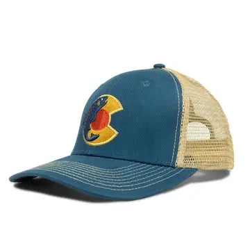 Colorado Blue Trout Trucker Hat