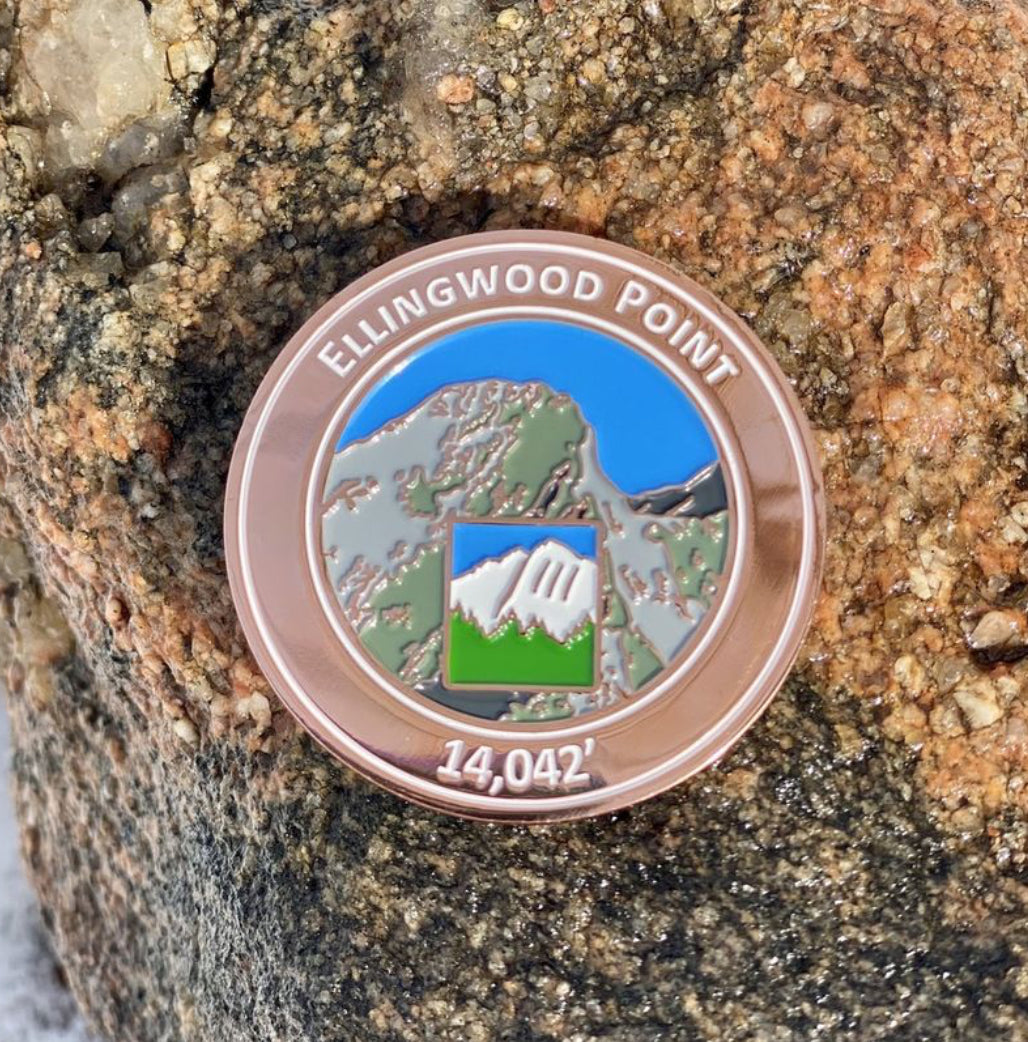 14er Challenge Coins