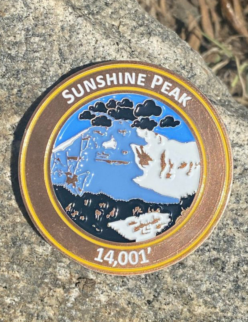 14er Challenge Coins