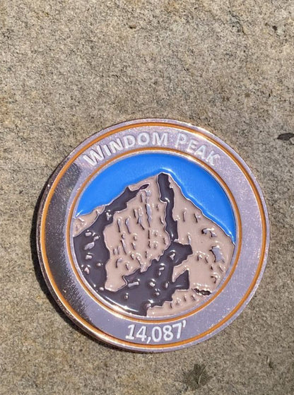 14er Challenge Coins