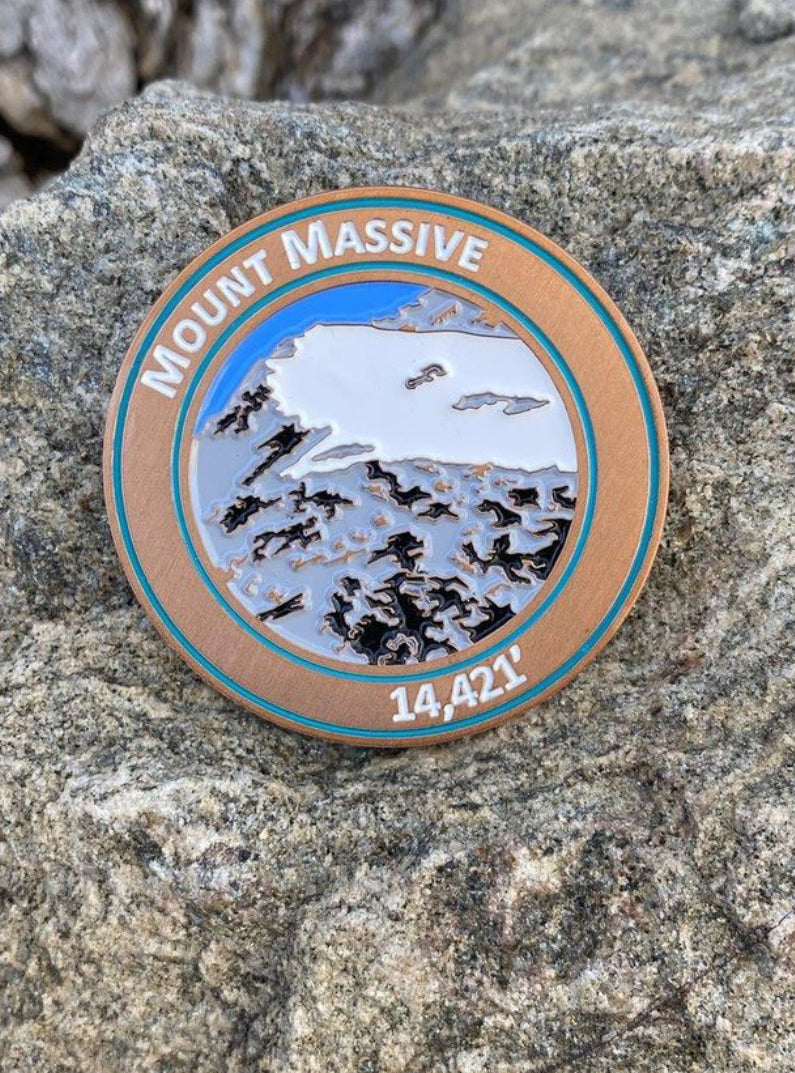 14er Challenge Coins