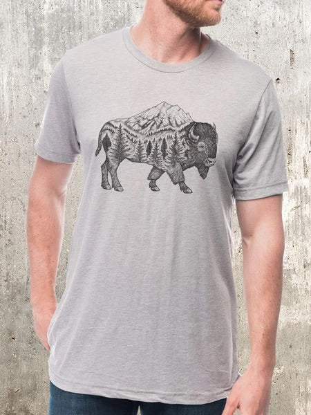 Buffalo Mountain Forest Tee