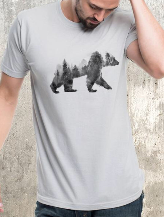 Double Exposure Bear Tee