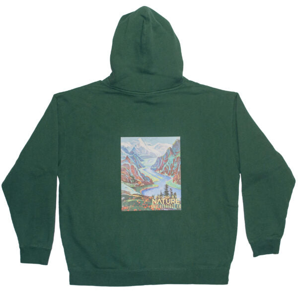 Wonderland Alpine Green Hood