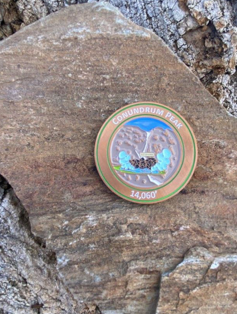 14er Challenge Coins