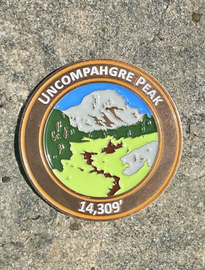 14er Challenge Coins